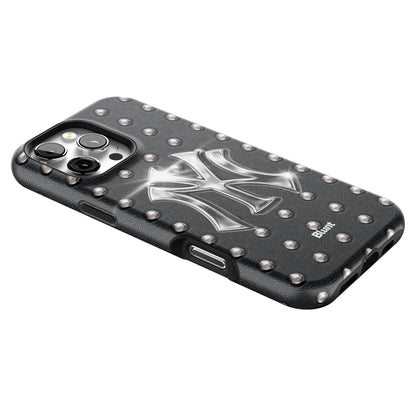 Studded Newyorker iPhone Case gallery - Iphone_16_Pro_Max_2