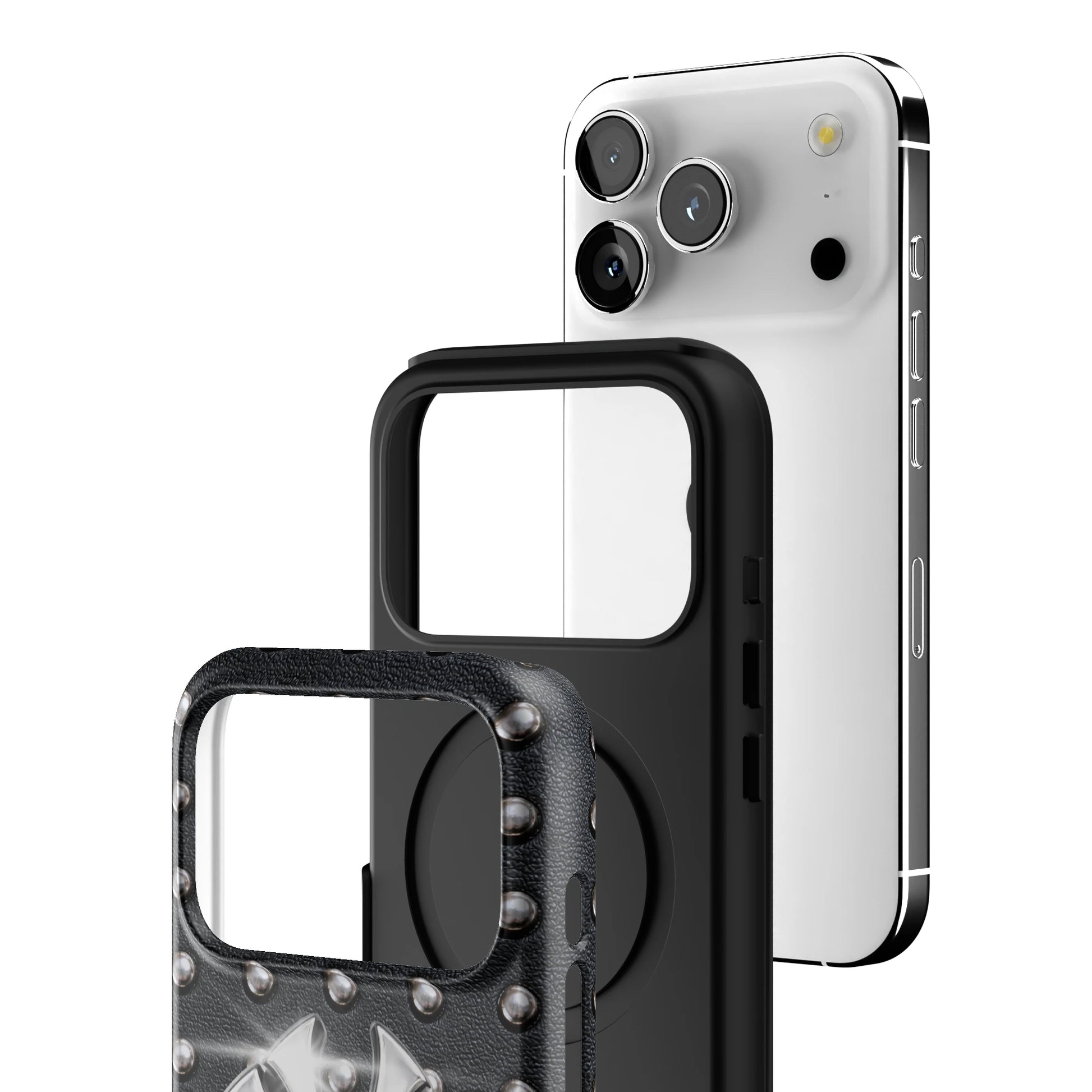 Studded Newyorker iPhone Case gallery - Iphone_17_Pro_3