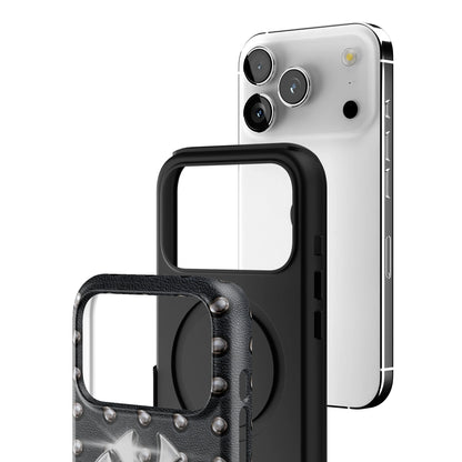 Studded Newyorker iPhone Case gallery - Iphone_17_Pro_3