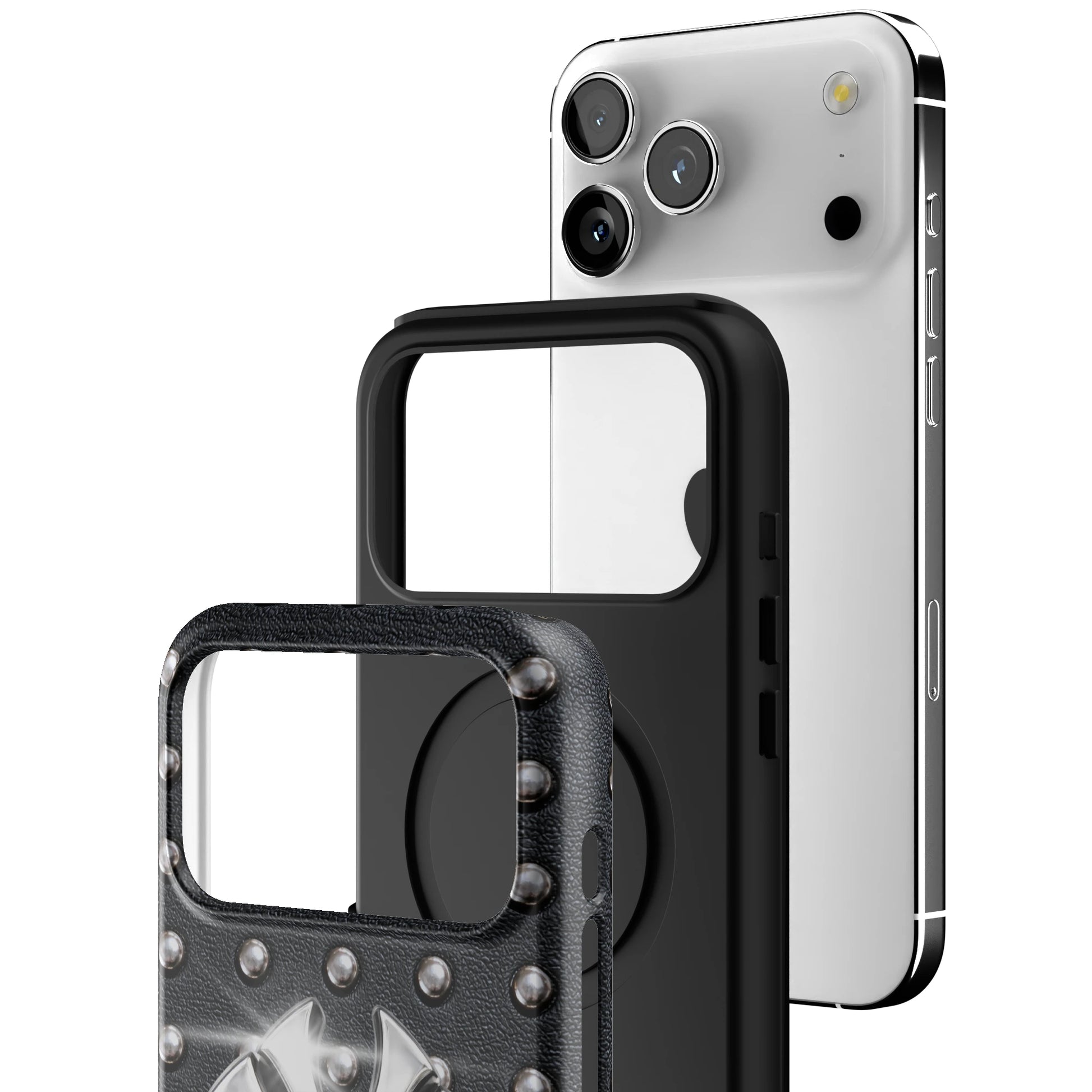 Studded Newyorker iPhone Case gallery - Iphone_17_Pro_Max_3