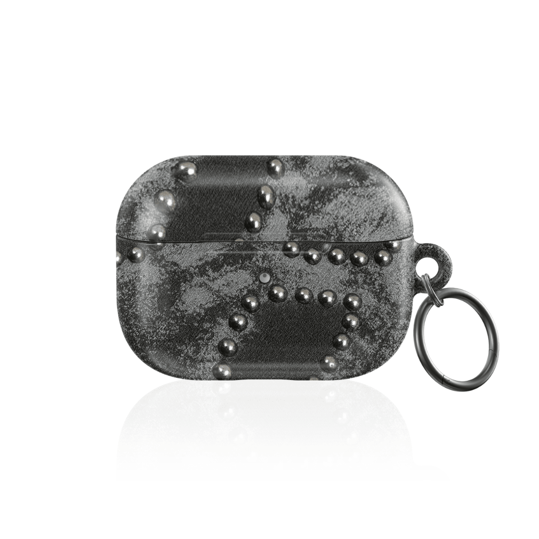 Studded Noir AirPod Case - Blunt Cases