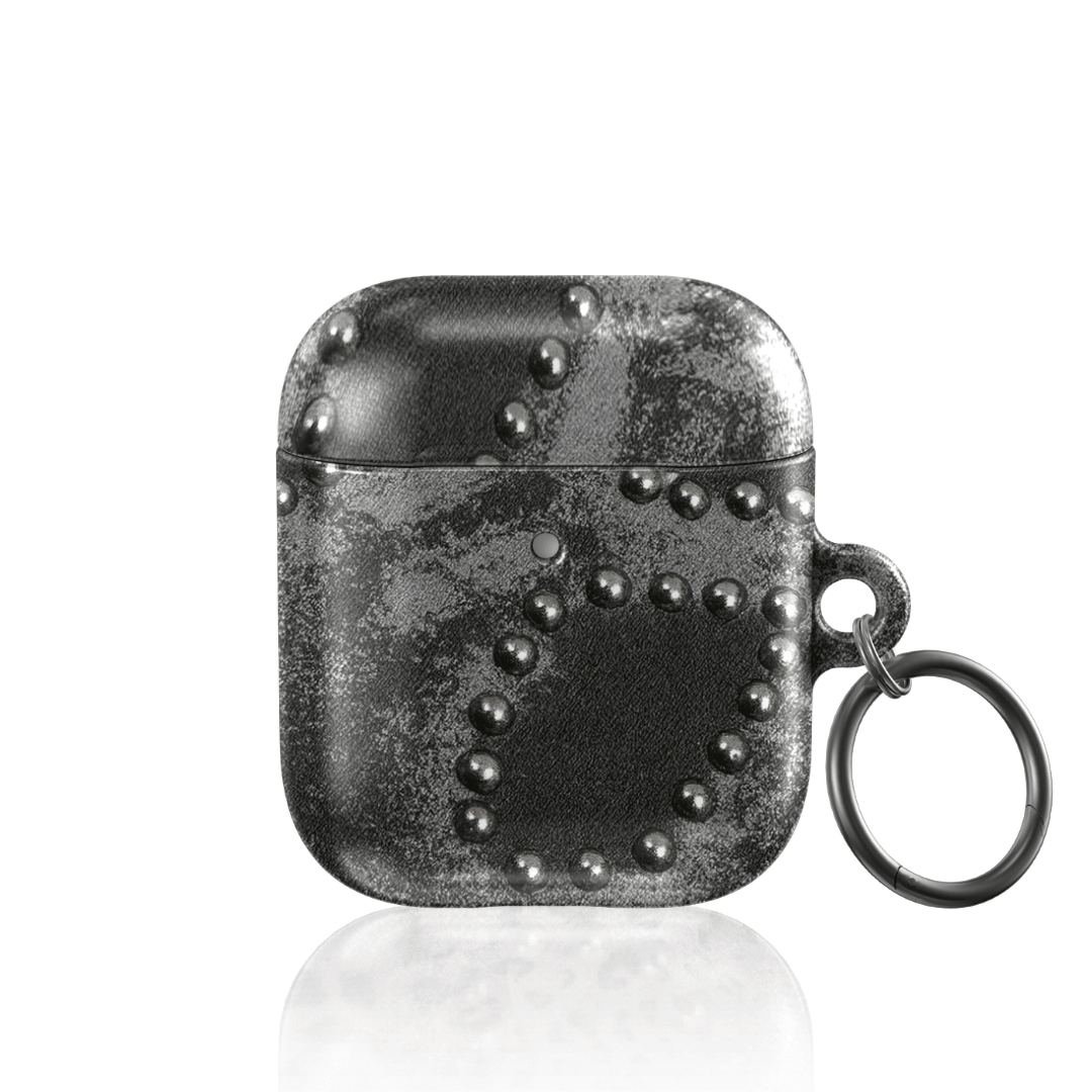 Studded Noir AirPod Case - Blunt Cases