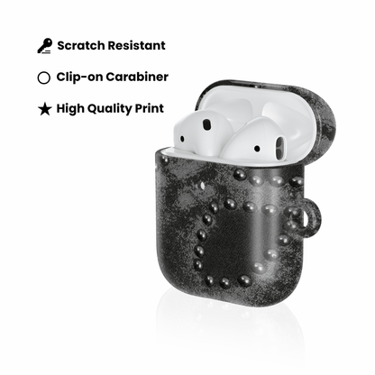 Studded Noir AirPod Case - Blunt Cases