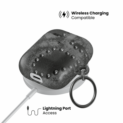 Studded Noir AirPod Case - Blunt Cases