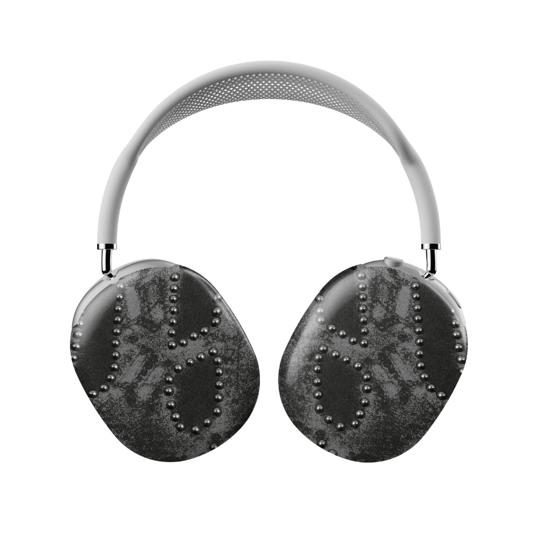 Studded Noir AirPod Max Case - Blunt Cases
