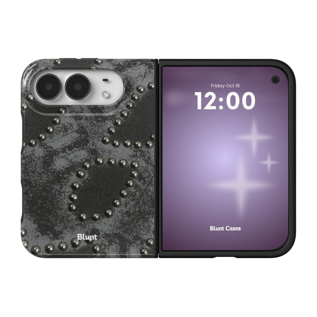 studded-noir-iphone-case iPhone 18 Duo case, view 1