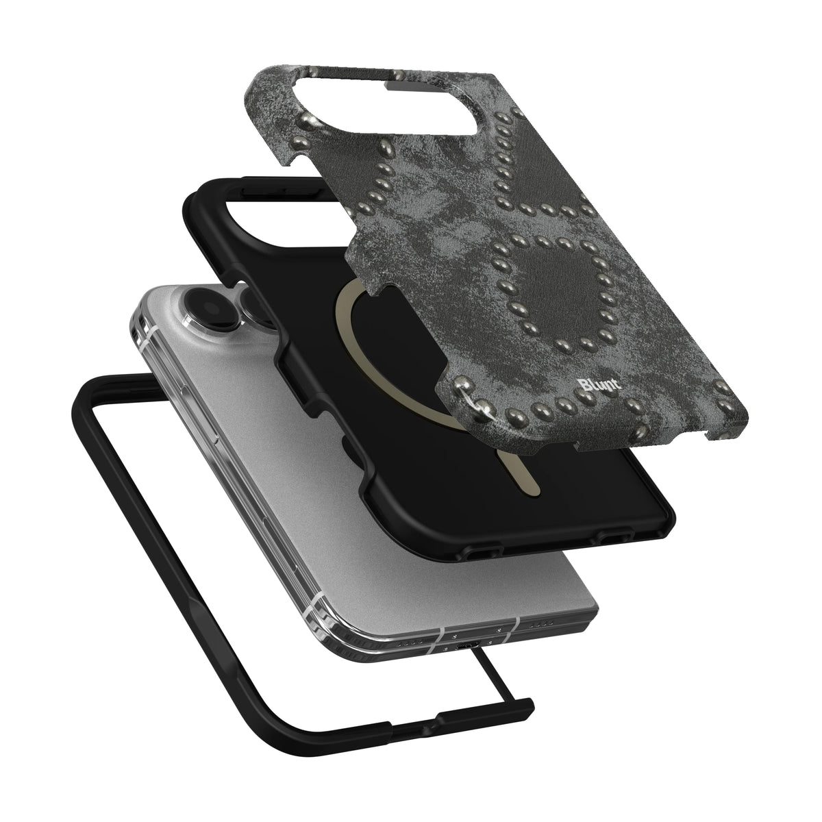 studded-noir-iphone-case iPhone 18 Duo case, view 6