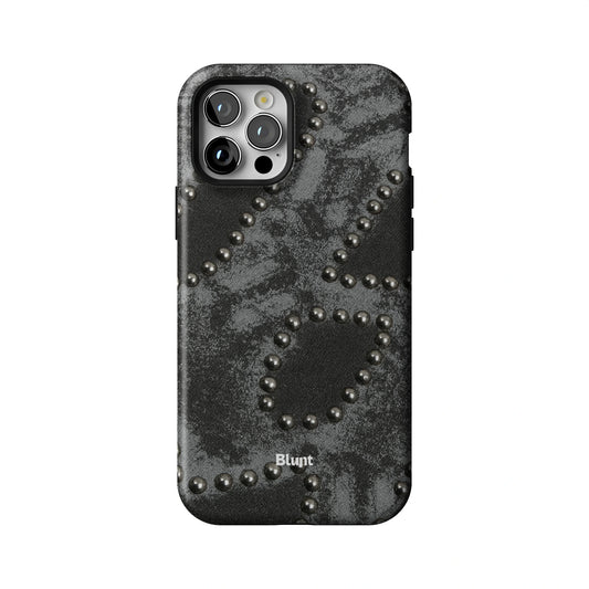 Studded Noir iPhone Case gallery - Iphone_12_Pro_1
