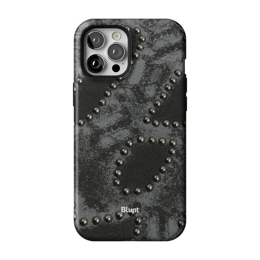 Studded Noir iPhone Case gallery - Iphone_12_Pro_Max_1