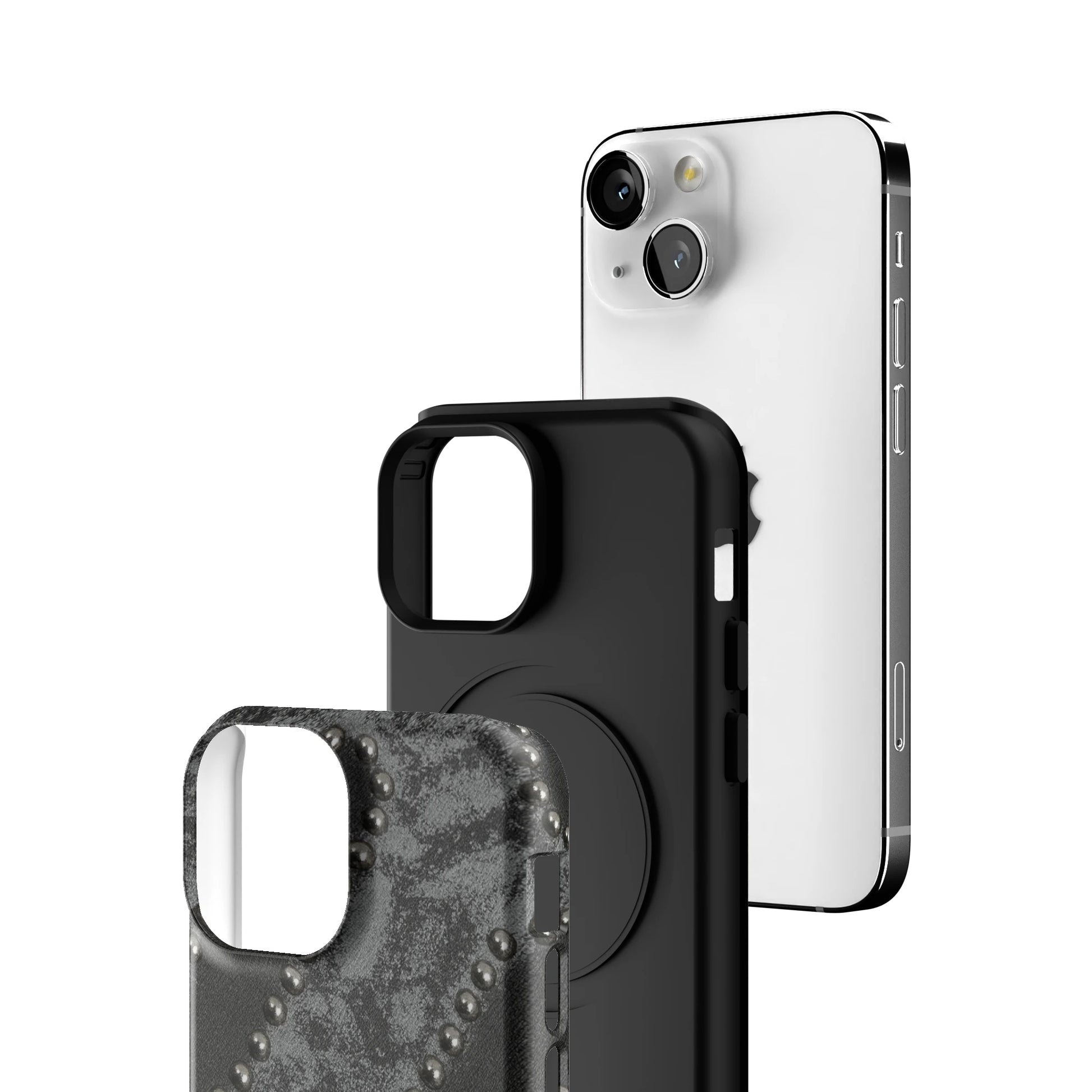 Studded Noir iPhone Case gallery - Iphone_13_Mini_Air_Plus_3