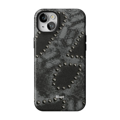 Studded Noir iPhone Case gallery - Iphone_14_Mini_Air_Plus_1