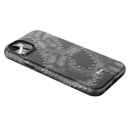 Studded Noir iPhone Case gallery - Iphone_14_Mini_Air_Plus_2