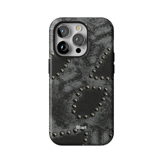 Studded Noir iPhone Case gallery - Iphone_14_Pro_1