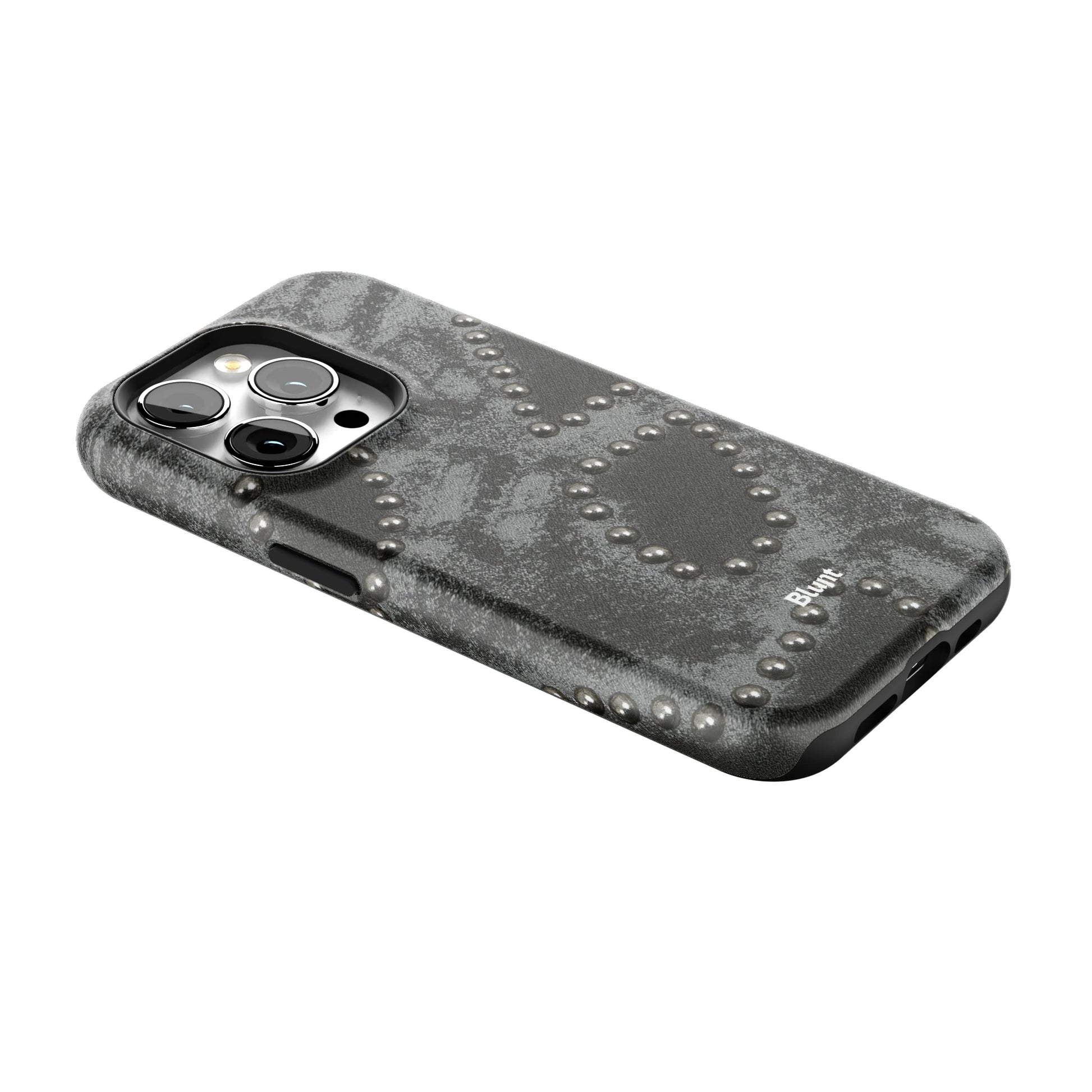 Studded Noir iPhone Case gallery - Iphone_15_Pro_2