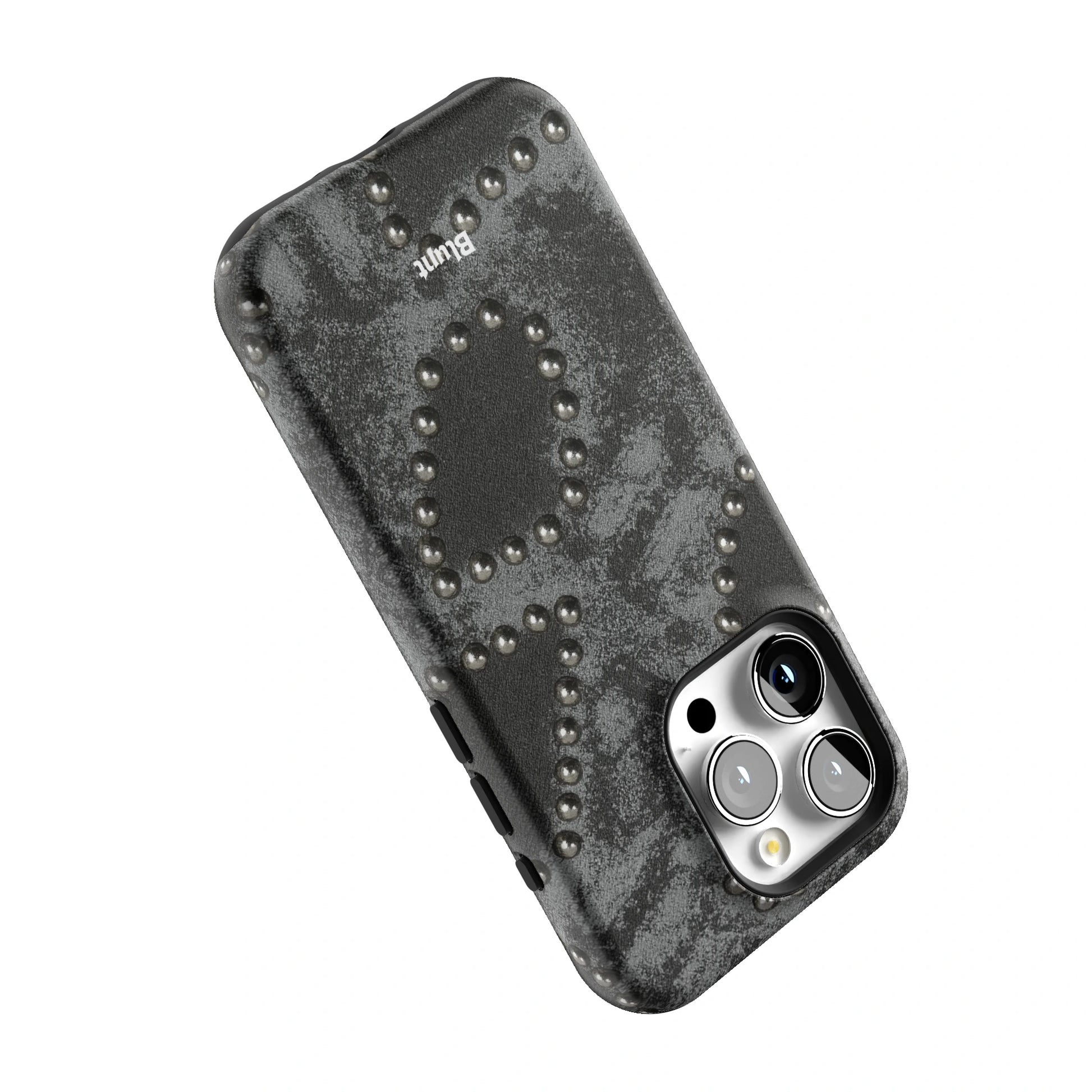 Studded Noir iPhone Case gallery - Iphone_15_Pro_5