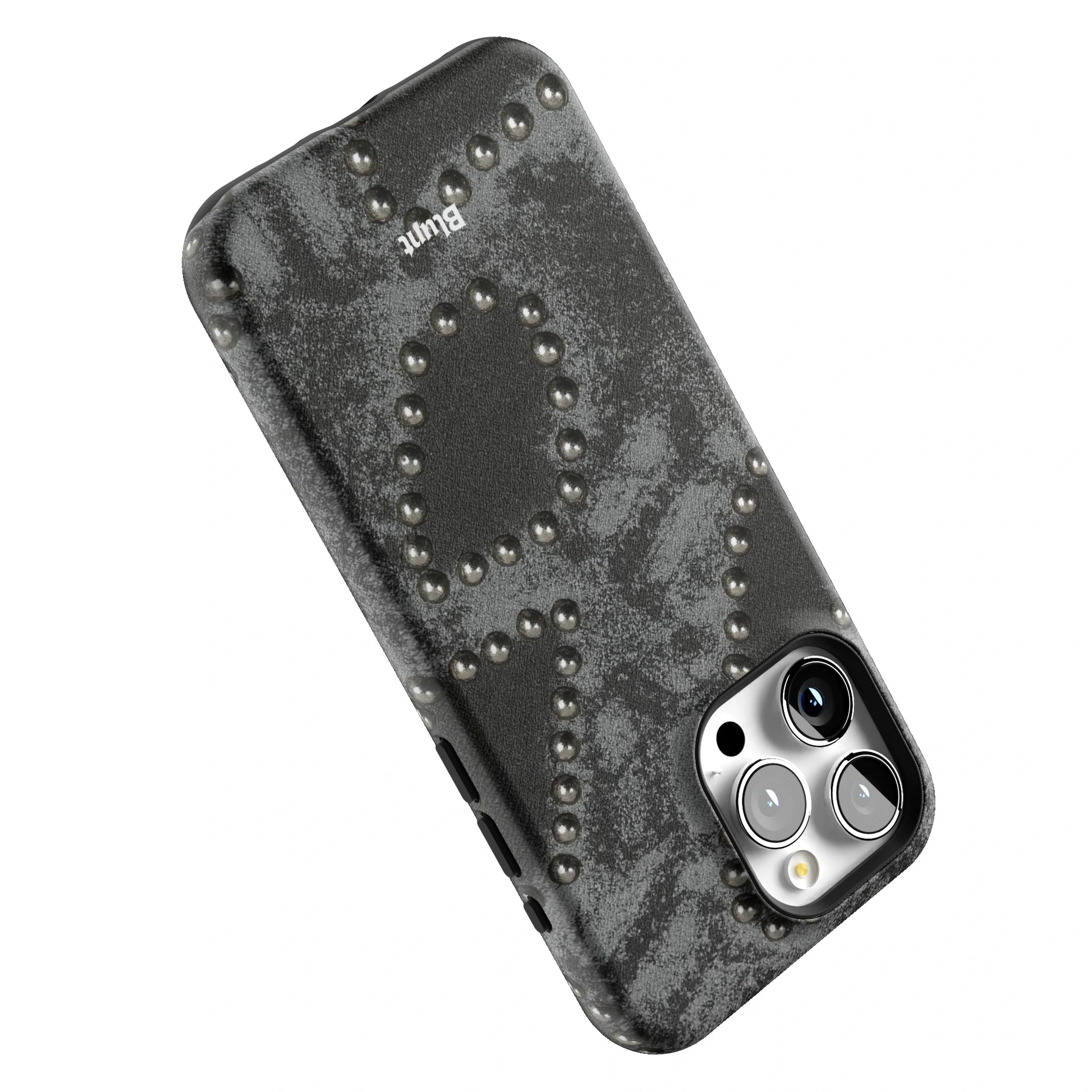 Studded Noir iPhone Case gallery - Iphone_15_Pro_Max_5