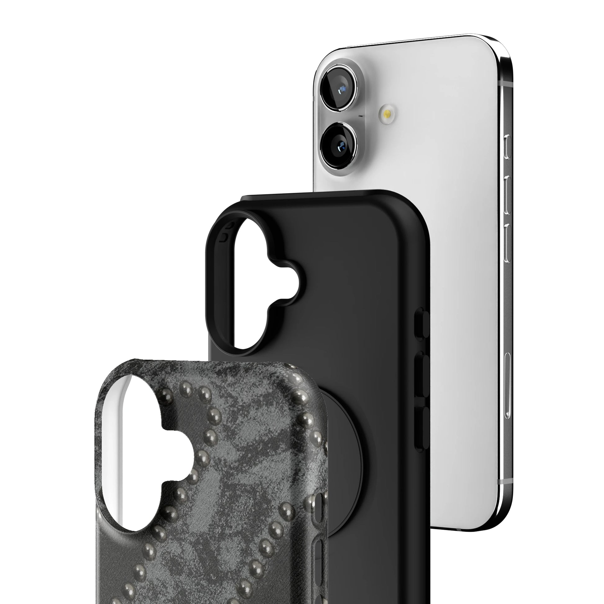 Studded Noir iPhone Case gallery - Iphone_16_Iphone_3