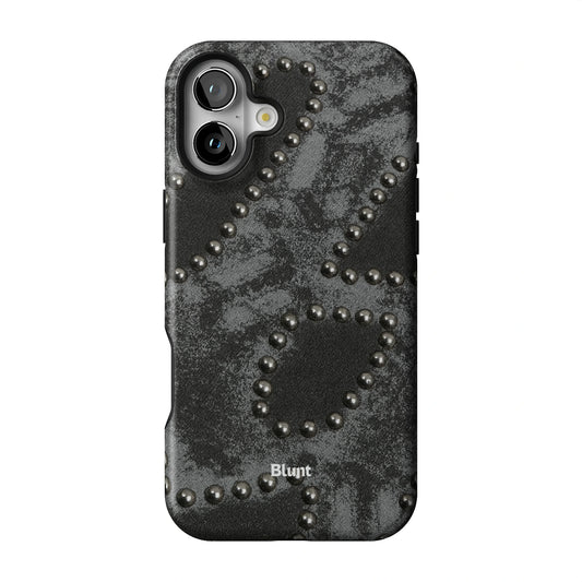 Studded Noir iPhone Case gallery - Iphone_16_Mini_Air_Plus_1