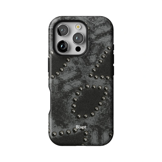 Studded Noir iPhone Case gallery - Iphone_16_Pro_1