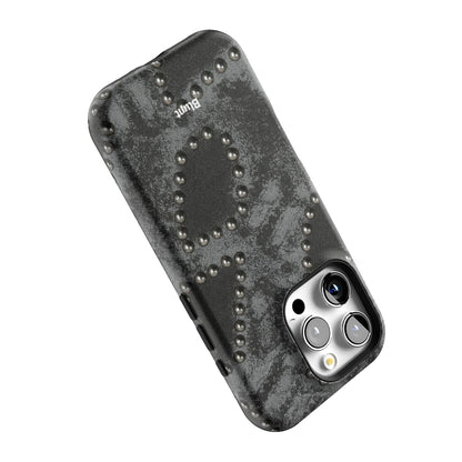 Studded Noir iPhone Case gallery - Iphone_16_Pro_5