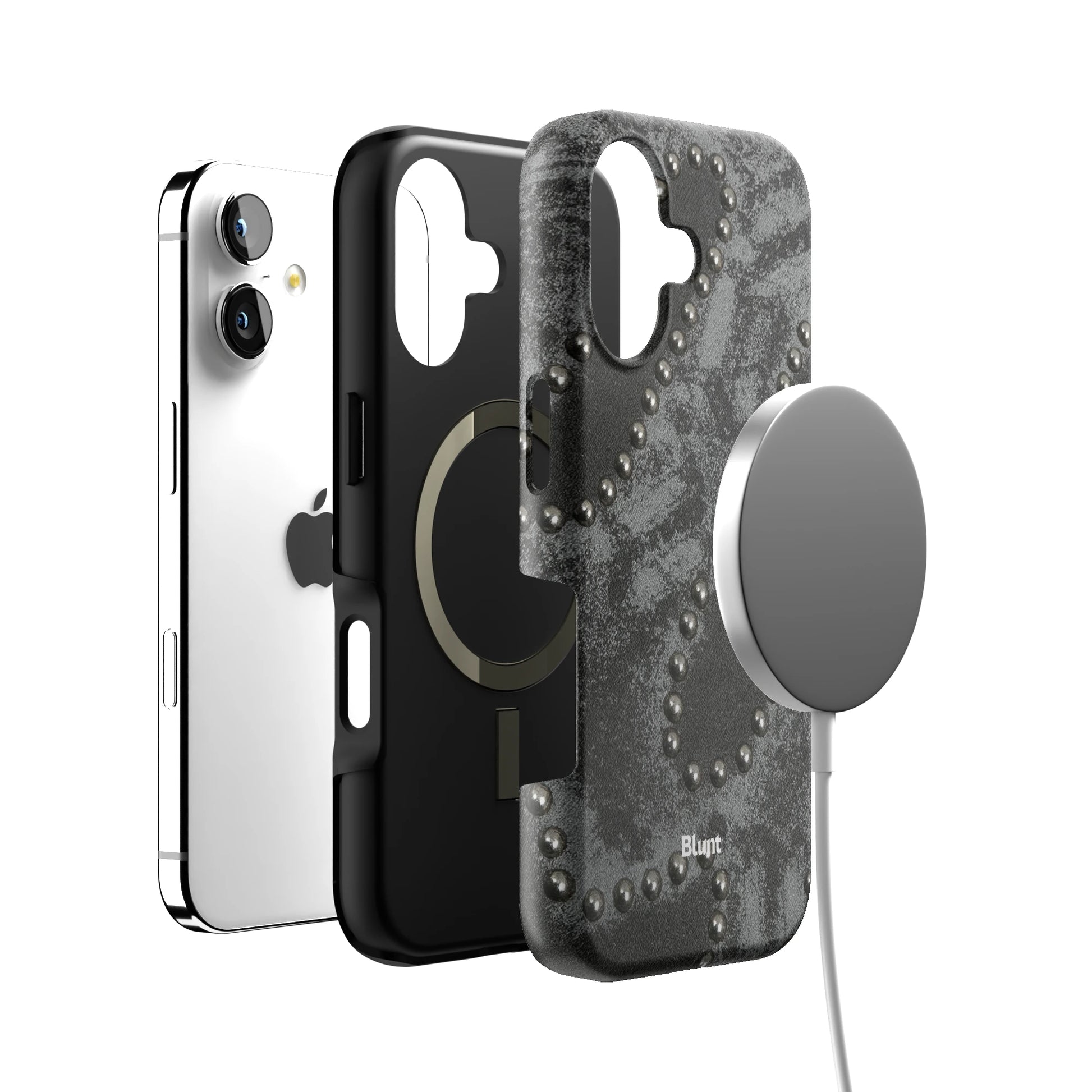 Studded Noir iPhone Case gallery - Iphone_17_Iphone_4