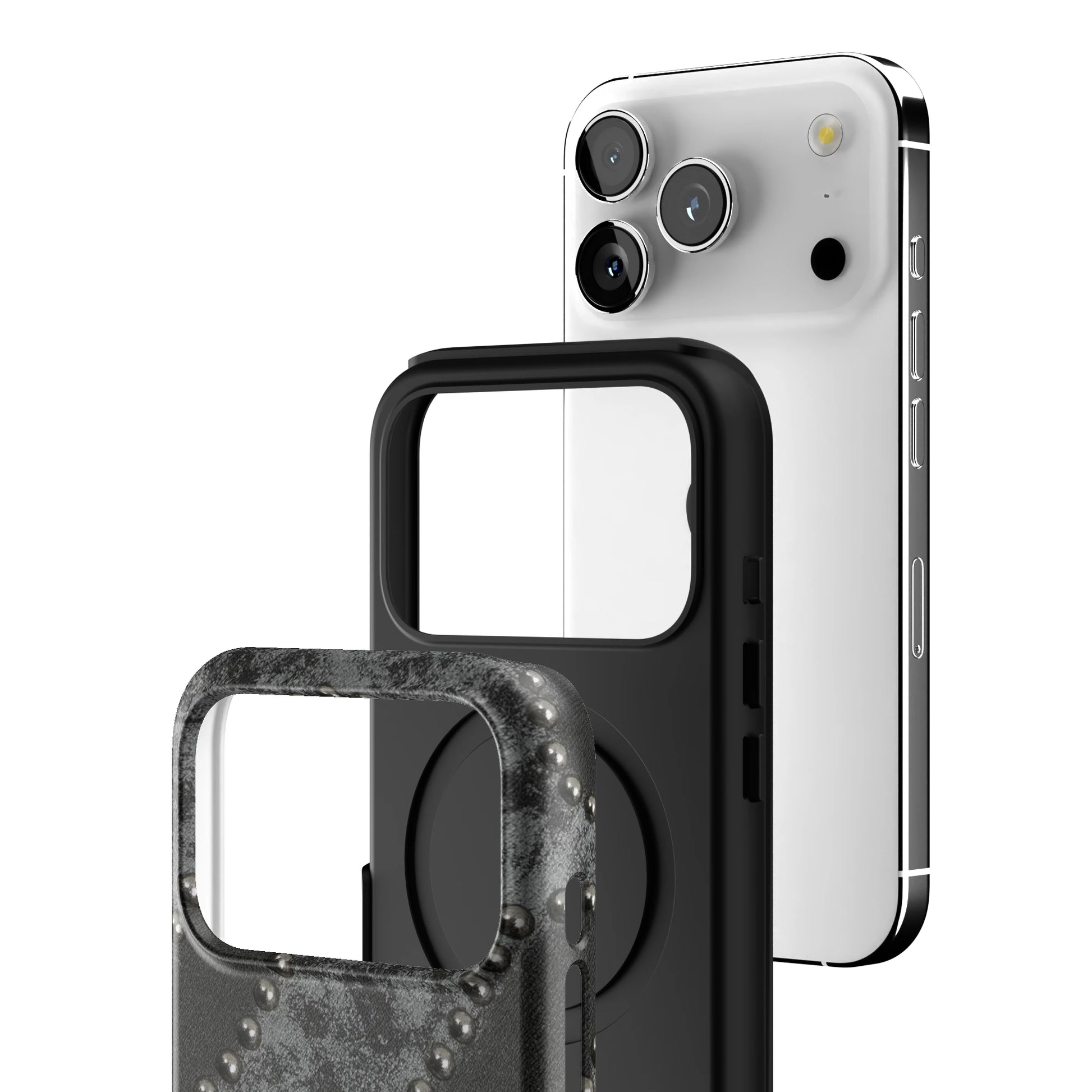 Studded Noir iPhone Case gallery - Iphone_17_Pro_3