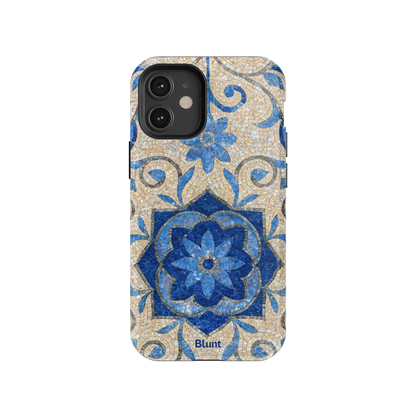 Blue Bloom iPhone Case