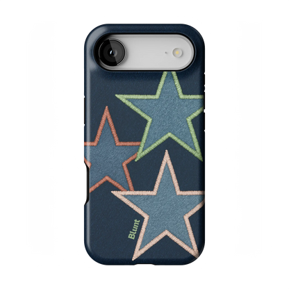 Neon Stars iPhone Case