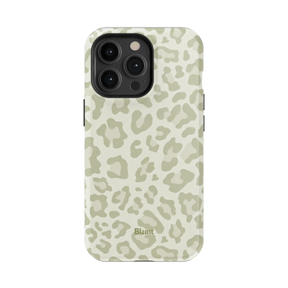 Sage Leopard iPhone Case