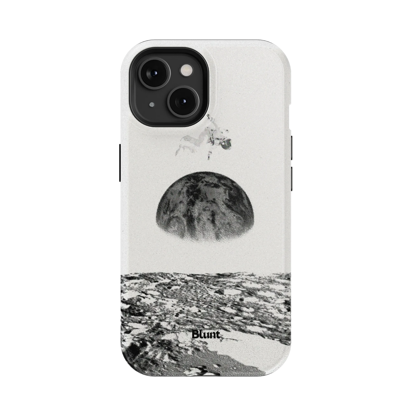 Static Moon iPhone Case