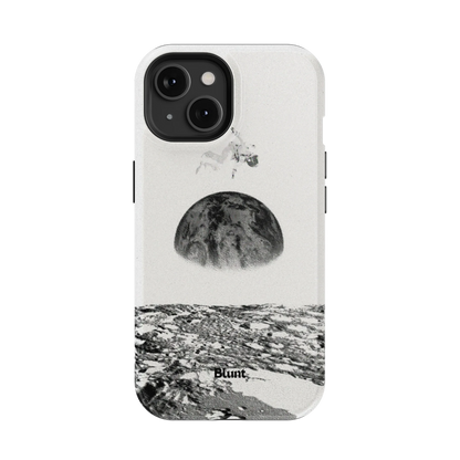 Static Moon iPhone Case