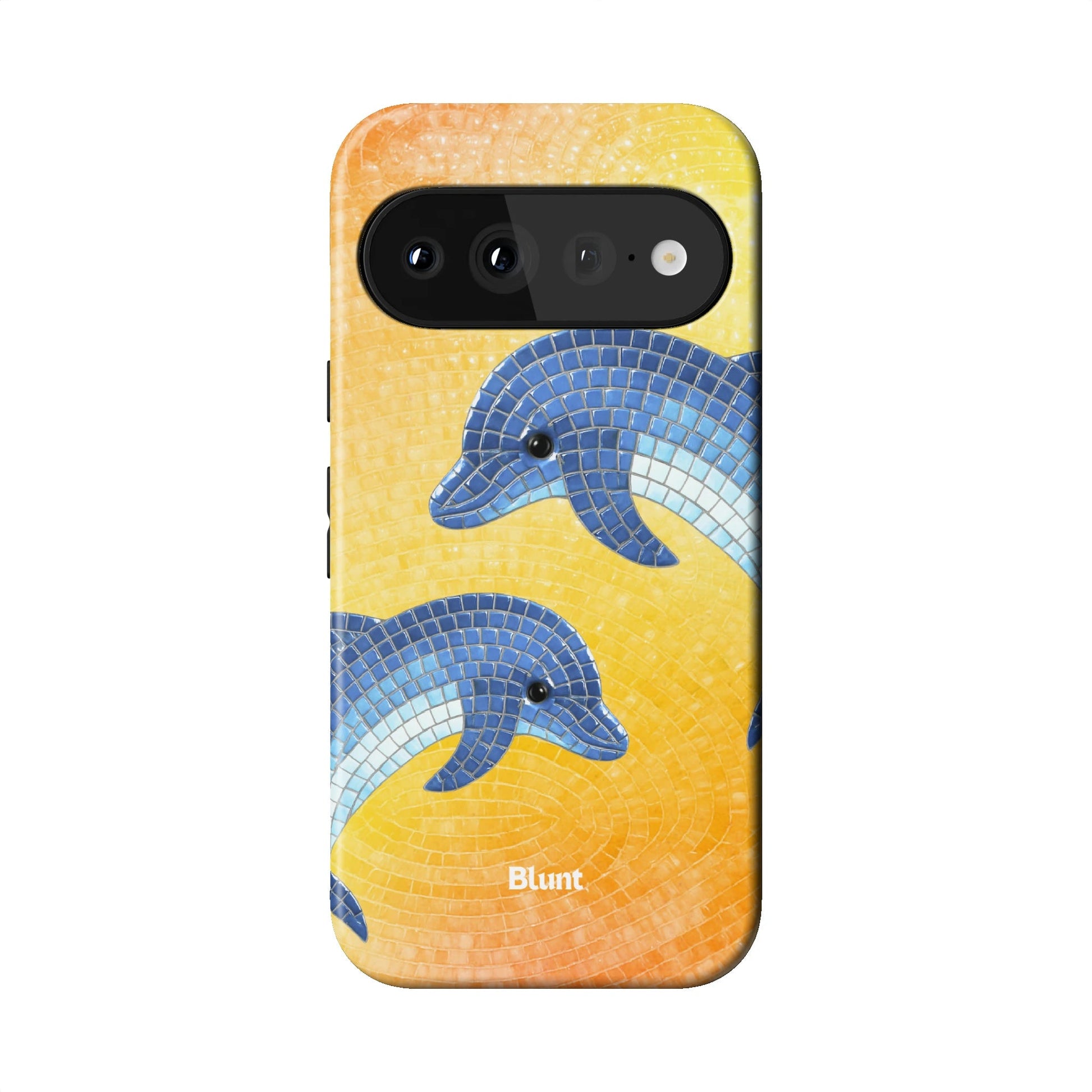 Sunset Delphine Pixel Case - Blunt Cases