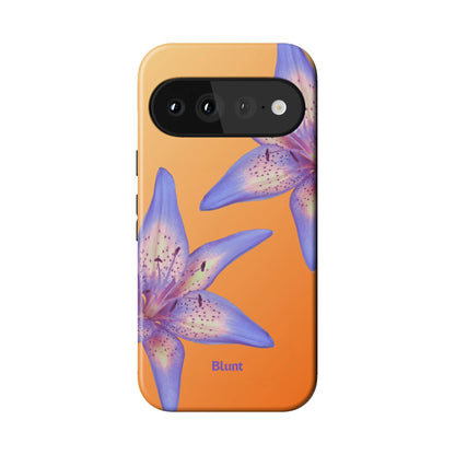 Sunset Hibiscus Pixel Case - Blunt Cases