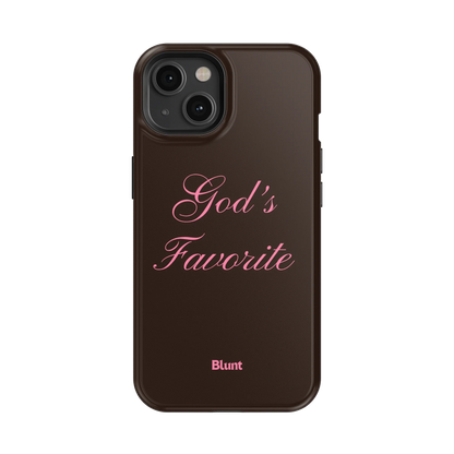 Gods Favorite Brown iPhone Case