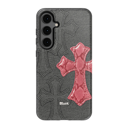 Pinkscale Cross Samsung Case