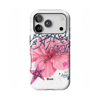 Grafitti Blossom iPhone Case