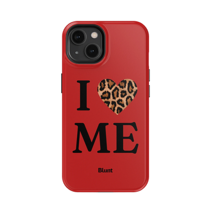 Red I Love Me iPhone Case