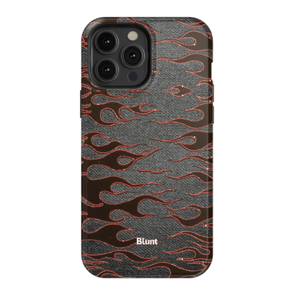 Steel Flame iPhone Case