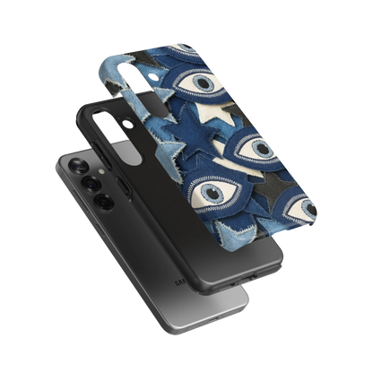 Evil Eye Denim Samsung Case