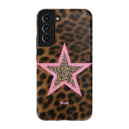 Pink Cheetah Starlette Samsung Case
