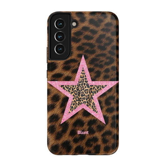 Pink Cheetah Starlette Samsung Case