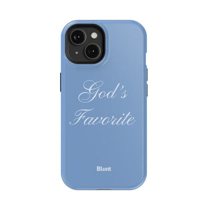 Gods Favorite Blue iPhone Case