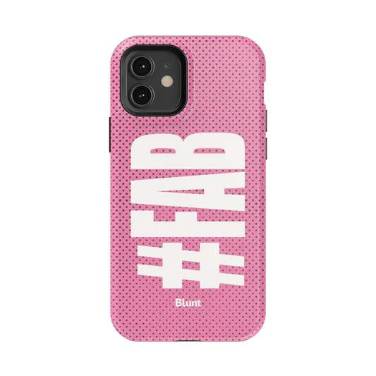 Pink Fab iPhone Case