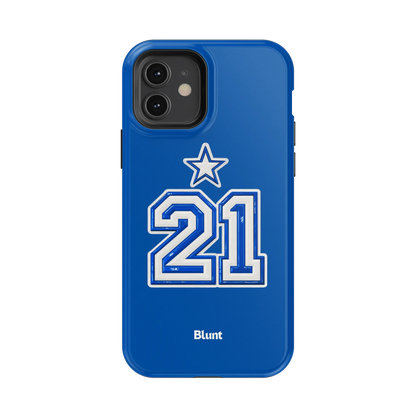 Blue All Star iPhone Case