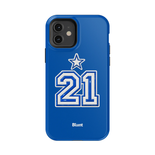 Blue All Star iPhone Case