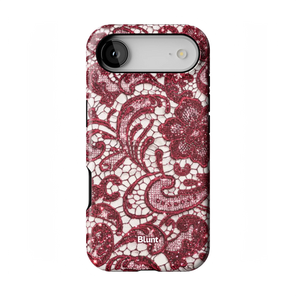 Crimson Lace iPhone Case