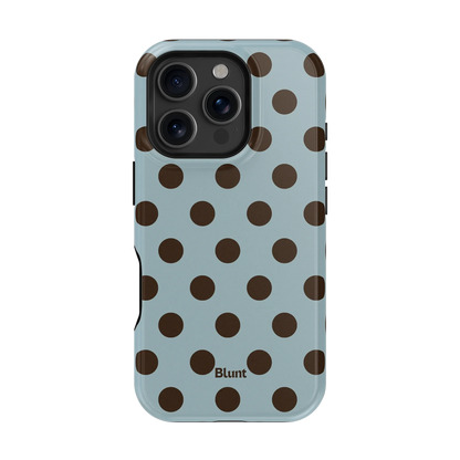Seafoam Dot iPhone Case