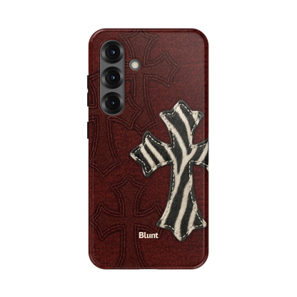 Zebrascale Cross Samsung Case