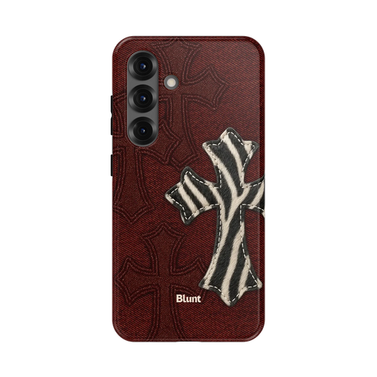 Zebrascale Cross Samsung Case