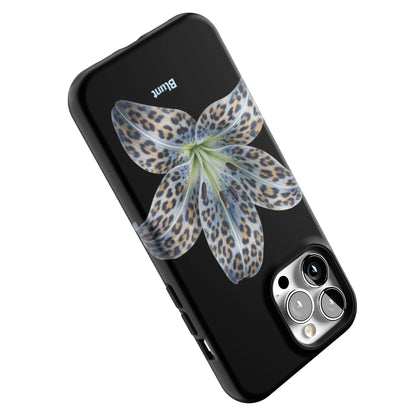 Blue-Leopard-Bloom-iphone-case-iPhone 13 Pro Max-4